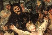 Francisco Goya Details of The Burial of the Sardine oil painting artist